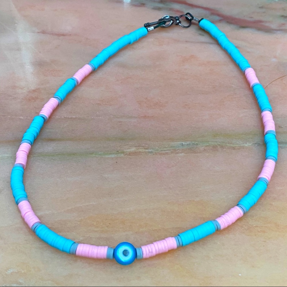 Heishi Pastel Evil EYe